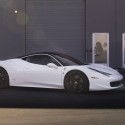 Ferrari 458 Italia in Black and White