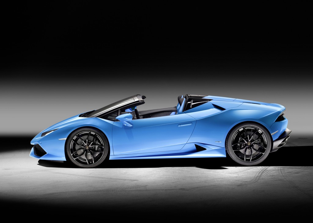 Lamborghini Huracan Spyder side