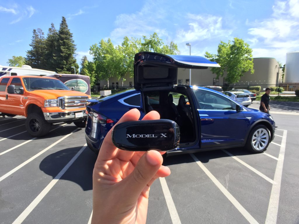 Tesla Model X key