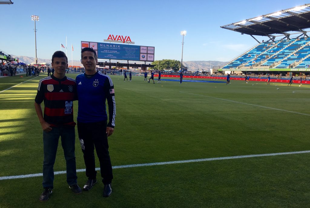 Quakes Pre Game