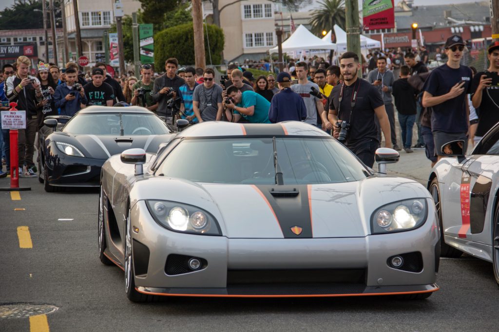 Koenigsegg on Cannery Row