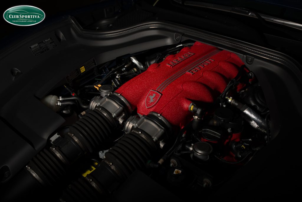 club-sportiva-ferrari-california-blu-pozzi-engine